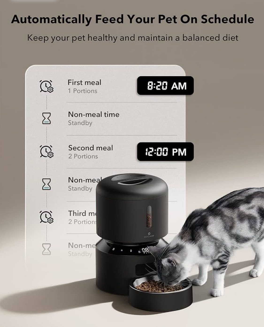 Image of Automatic pet feeder