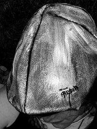 Leather beret