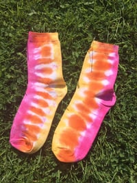 Image 2 of Tie dye socks UK3-6