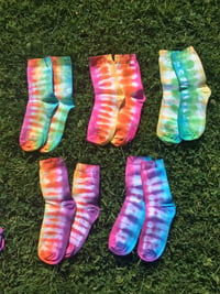 Image 7 of Tie dye socks UK3-6