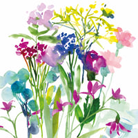 Image 12 of Diana Fegredo Watercolour Flower Garden 2025 Wall Calendar