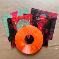 Image 3 of KALIYUGA EXPRESS 'Occult Future' Orange Marbled Vinyl LP