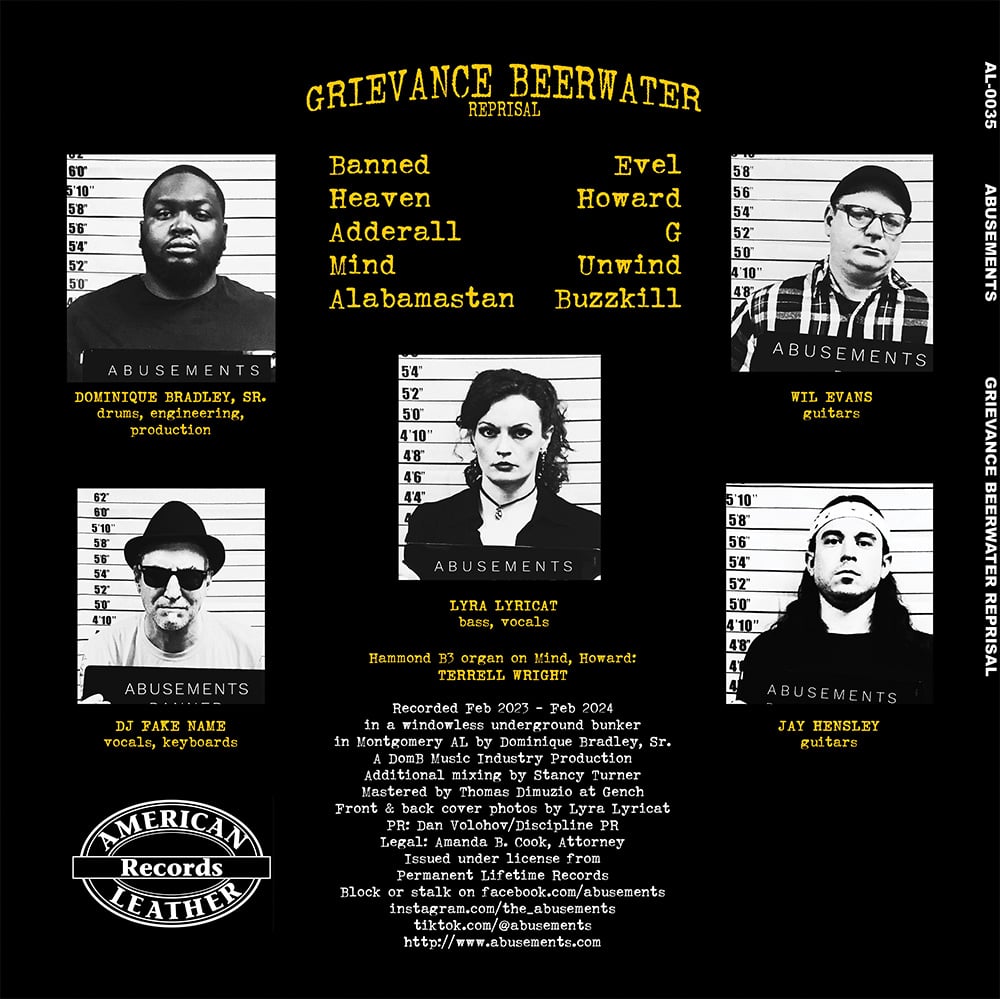  VINYL Grievance Beerwater Reprisal 12" LP