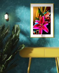 Image 2 of A SERIOUS STARGAZER (36X24)