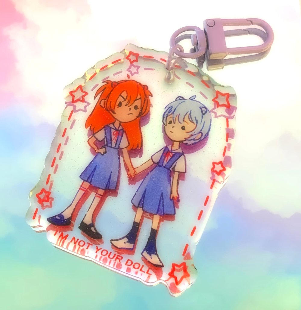 Image of Neon Genesis Evangelion charms, Kawoshin & Azurei