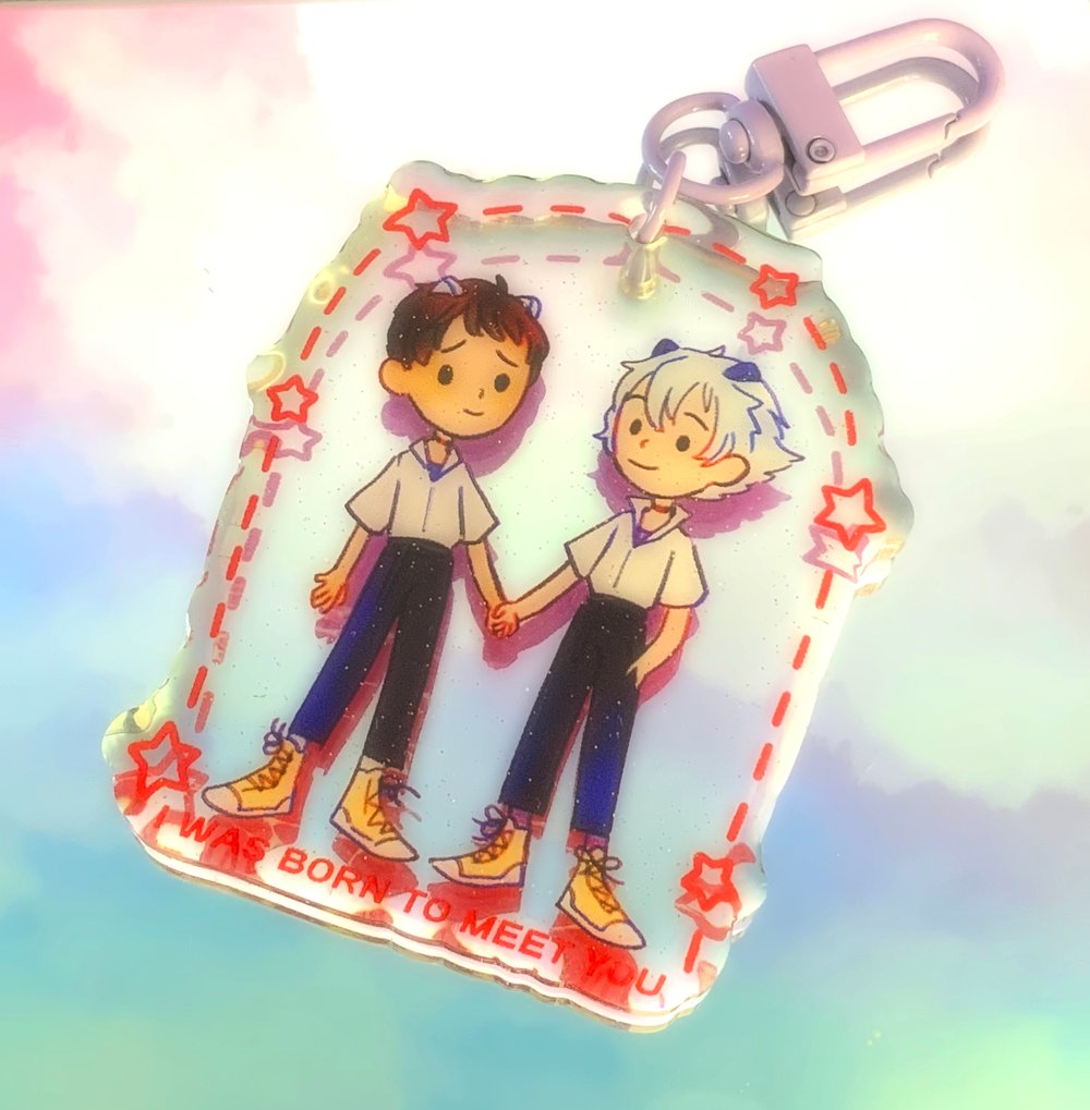 Image of Neon Genesis Evangelion charms, Kawoshin & Azurei