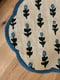 Image of Cottage scalloped floor rug 