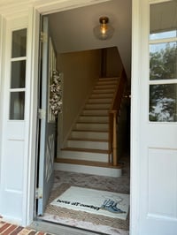 Image 2 of Boots Off Cowboy floor rug 