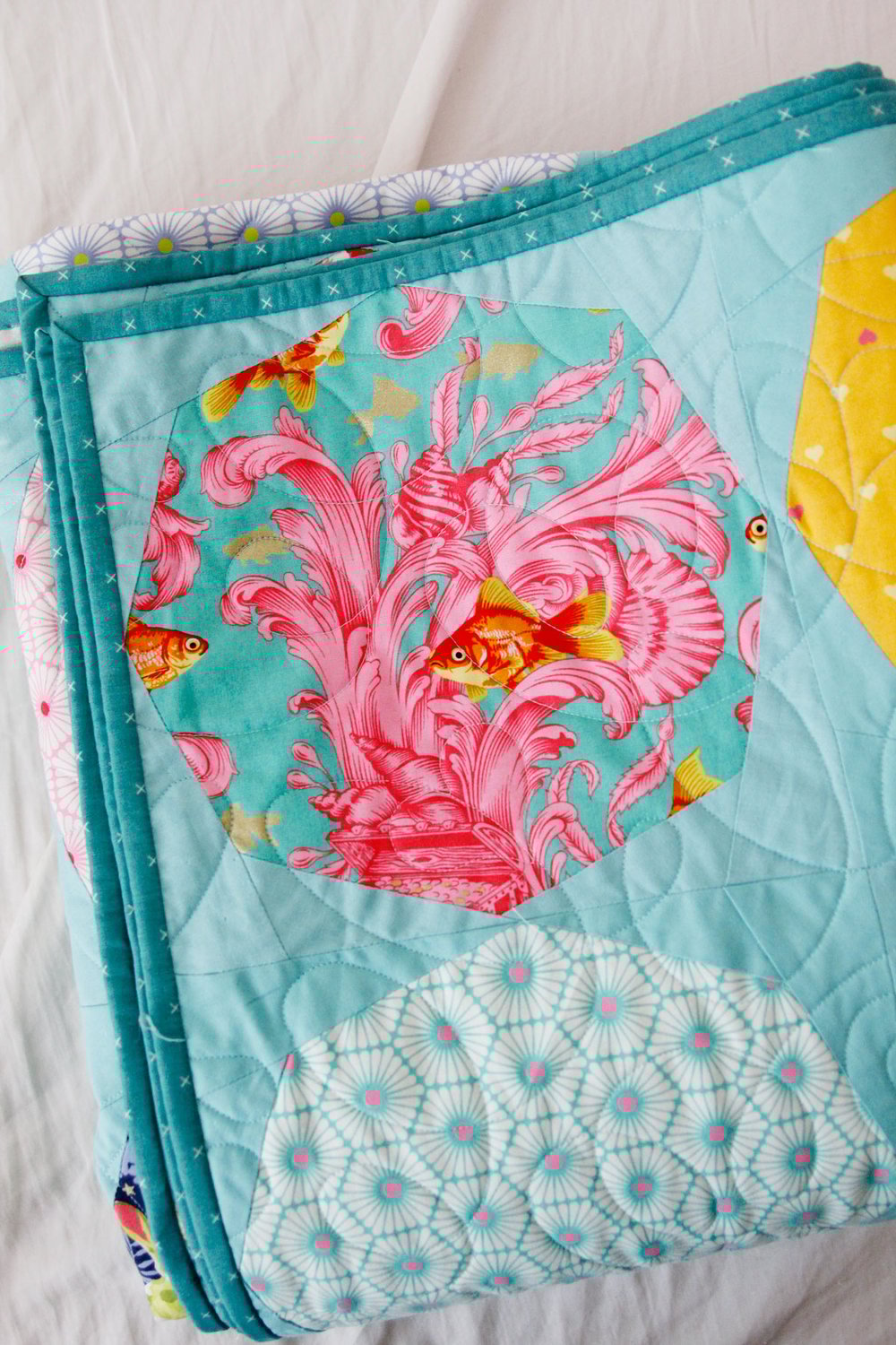 Image of the OCTAVIA OCTAGON quilt PDF Pattern