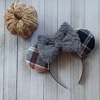Image 4 of Rustic Fall Plaid Mouse Ears