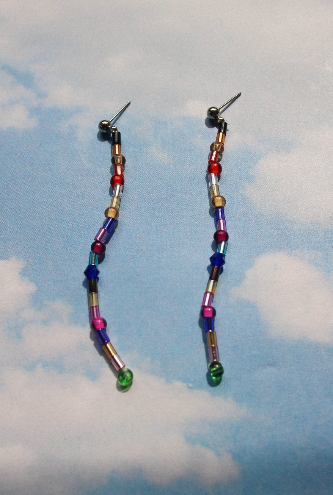 Image of confetti earrings