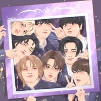 OT8 Stray Kids print