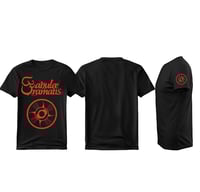 Black T-shirt | Red emblem & logo 