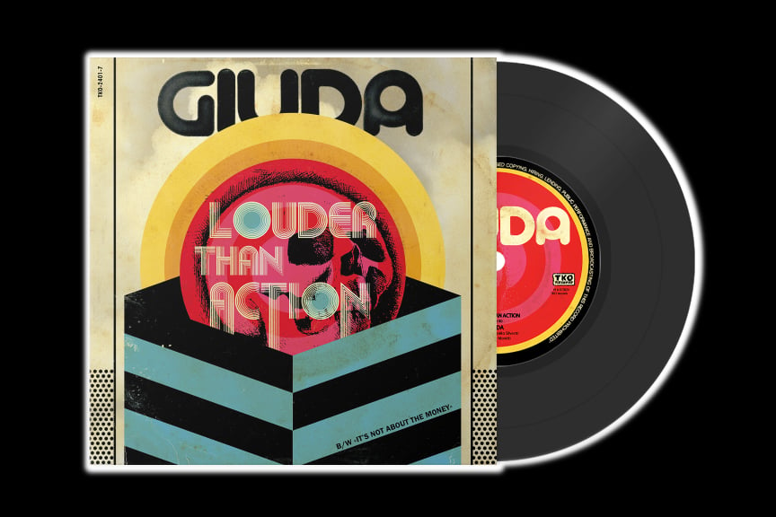 GIUDA - 'Louder Than Action' 7"