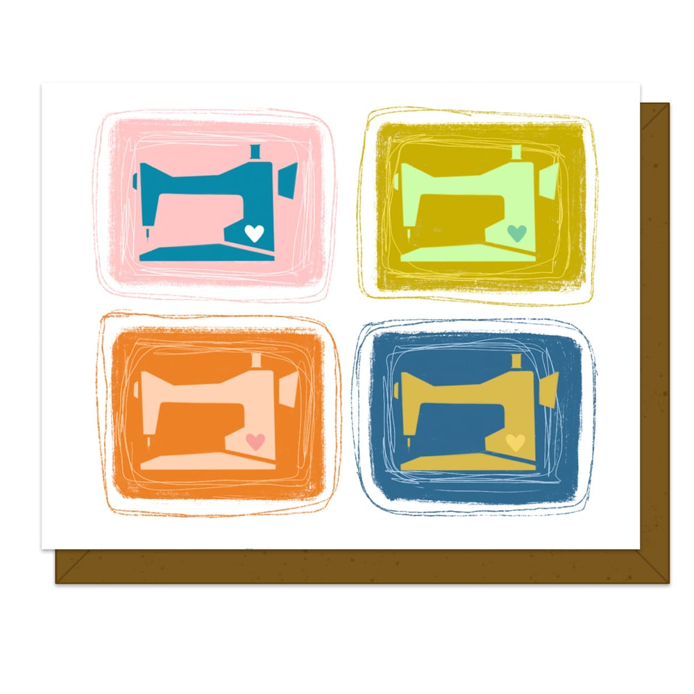 Image of Love to Sew - Quilty Card