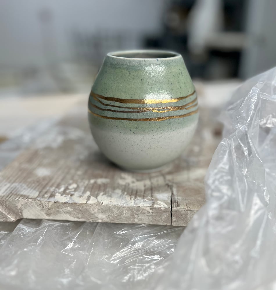 Image of blue/green bowl