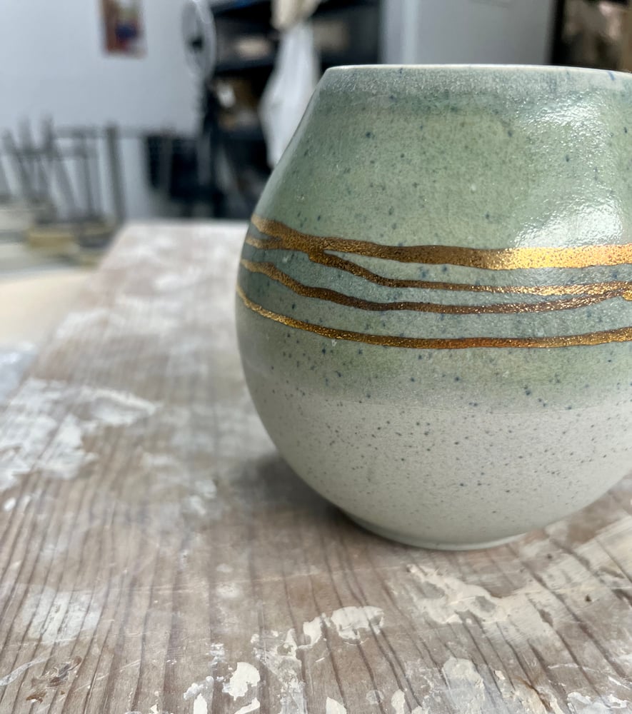 Image of blue/green bowl