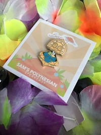 Image 2 of Tiki Drinker pin