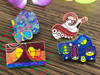 Image 1 of Tiki Decor pins (4-pack)