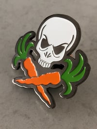 Image 3 of Jolly Carrot / Veggie Pirate pin (jumbo)