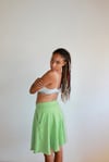 Y2K Green Midi Skirt
