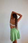 Y2K Green Midi Skirt