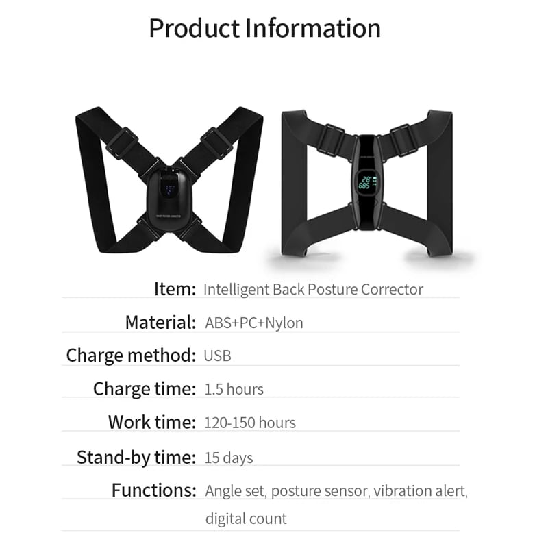 MSL Electric Wearable Back Support for All Ages