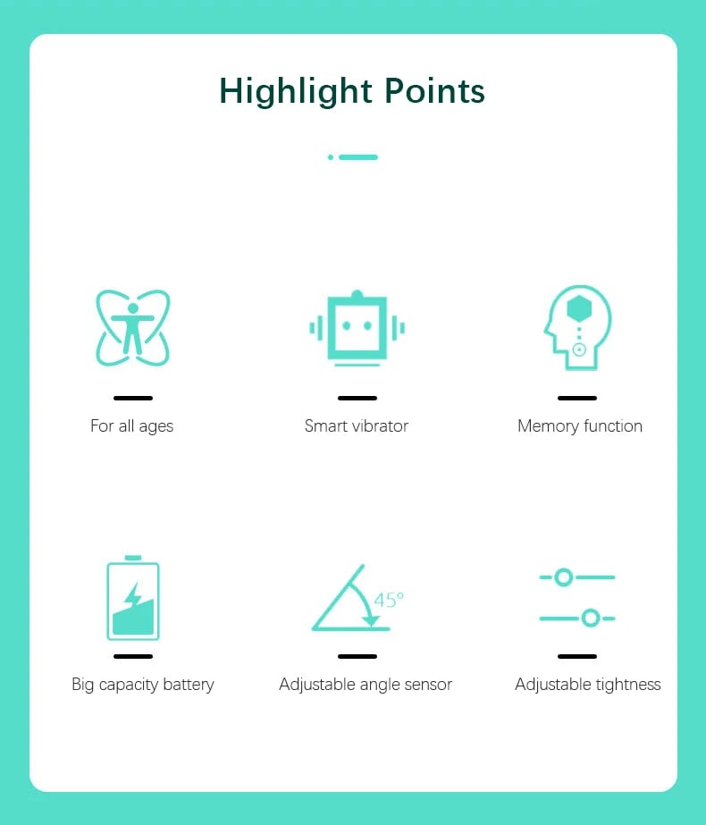 MSL Electric Wearable Back Support for All Ages