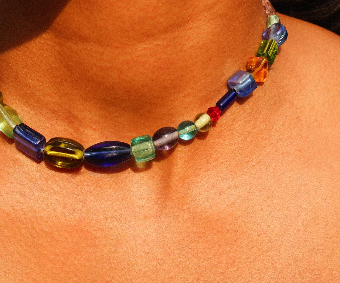Image of bejewelled necklace
