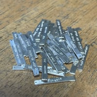 Image 5 of custom bar bracelet