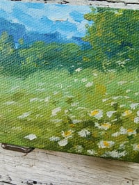 Image 3 of Little Meadow -Plein Air Acrylic Painting