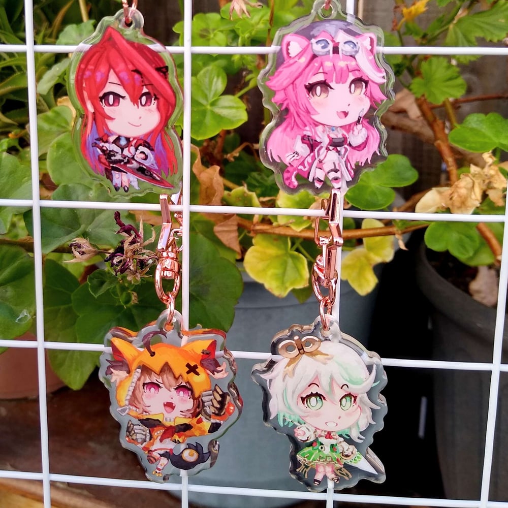 Hololive EN Acrylic Charms 