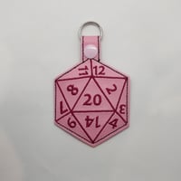 Image 5 of D20 Keyring - 20