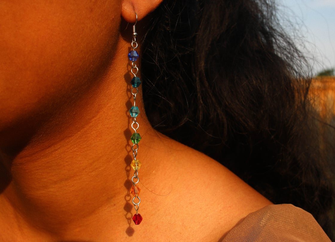 Image of rainbow dangles