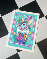 Image 2 of Vaporeon Print