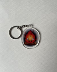 Calcifer Keychain