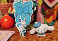 Hatsune Miku and Cinnamoroll sticker 