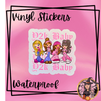Image 2 of Y2K Baby Vinyl Sticker