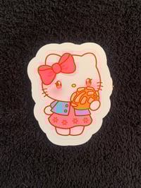 Image 2 of Kitty concha Vinyl Sticker 