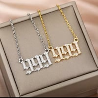 Image 5 of Angel Number Necklace