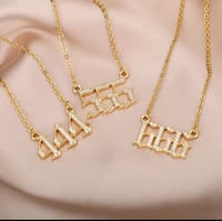 Image 3 of Angel Number Necklace