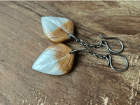 Image 2 of Leaf earrings - n85