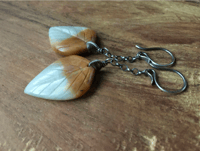 Image 6 of Leaf earrings - n85