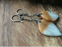 Image 7 of Leaf earrings - n85