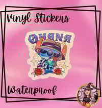 Image 1 of Ohana Vinyl Sticker 