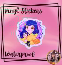 Image 1 of Coraline Doll Vinyl Sticker