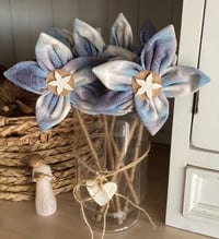 Image 3 of Memory Flowers custom created from a clients loved ones flannel shirts