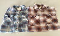 Image 4 of Memory Flowers custom created from a clients loved ones flannel shirts