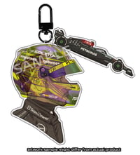 Image 1 of Lewis Hamilton keychain