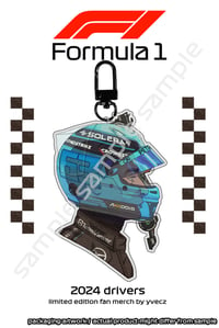 Image 2 of Carlos Sainz keychain